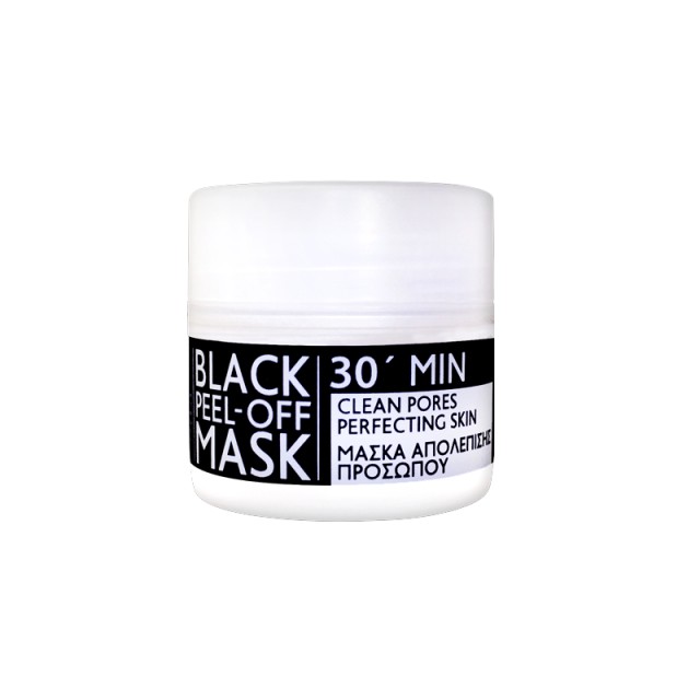 Miss Sandy Black 30 Peel Off Mask, Μαύρη Απολεπιστική Μάσκα Προσώπου, 55ml