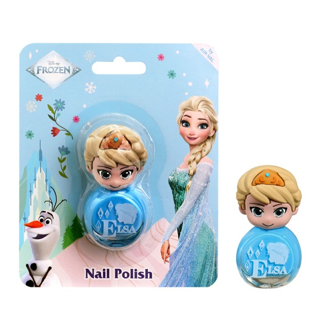 AIR-VAL Frozen Blue Nail Polish, Παιδικό Βερνίκι Νυχιών Μπλε 8ml