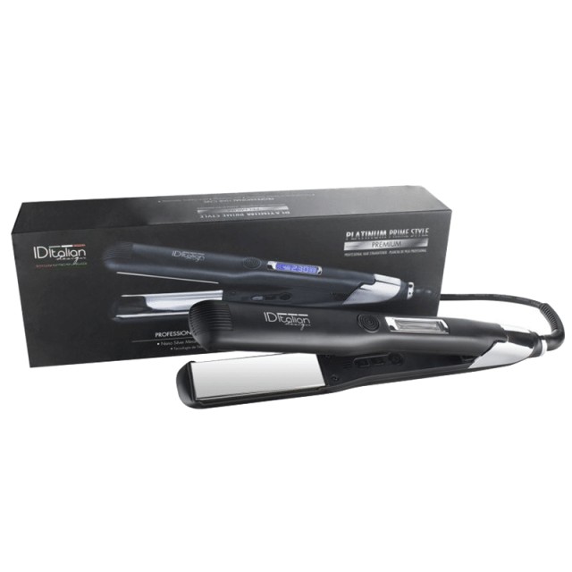 ID Italian Hair Straightener Platinum Premium Styler, Επαγγελματική Πρέσα Μαλλιών, 1τμχ