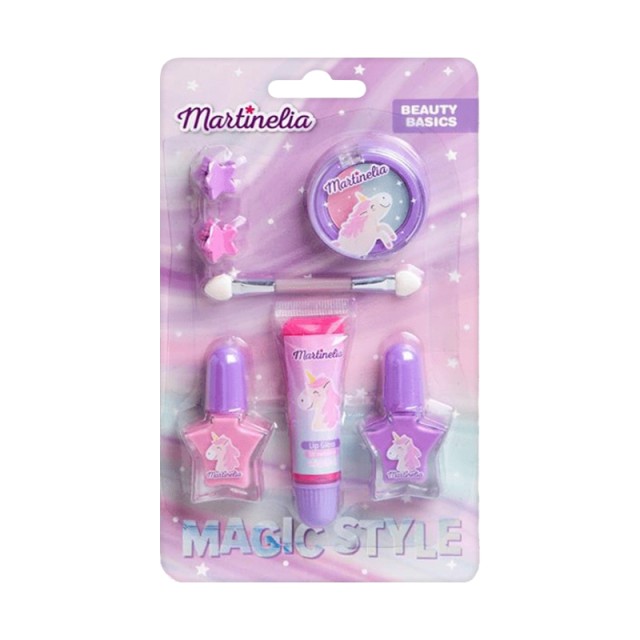 Martinelia Little Unicorn Magic Style Set Beauty Basics, Παιδικό Σετ καλλυντικών, 1τμχ