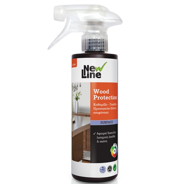 New Line Wood Protection Καθαριστικό Spray Ξύλινων Επιφανειών, 350ml