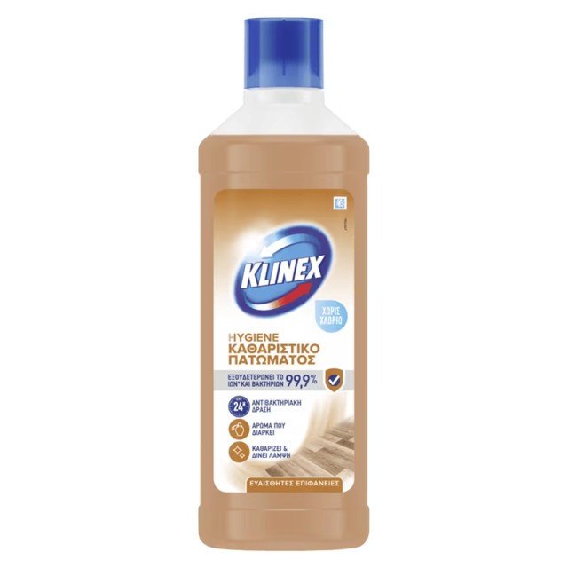 Klinex Hygiene Υγρό Καθαριστικό Πατώματος για Ευαίσθητες επιφάνειες, 1lt