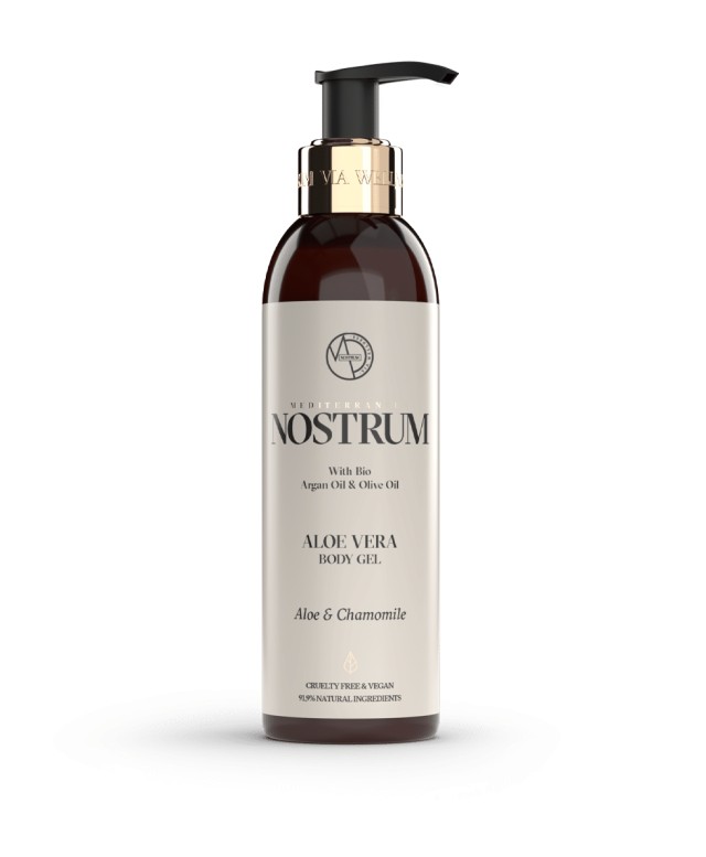 Nostrum Aloe Vera Body Gel Aloe & Chamomile, 200ml