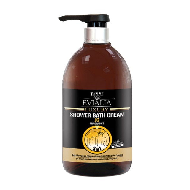 Evialia Shower Bath Cream JG, Αφρόλουτρο, 500ml