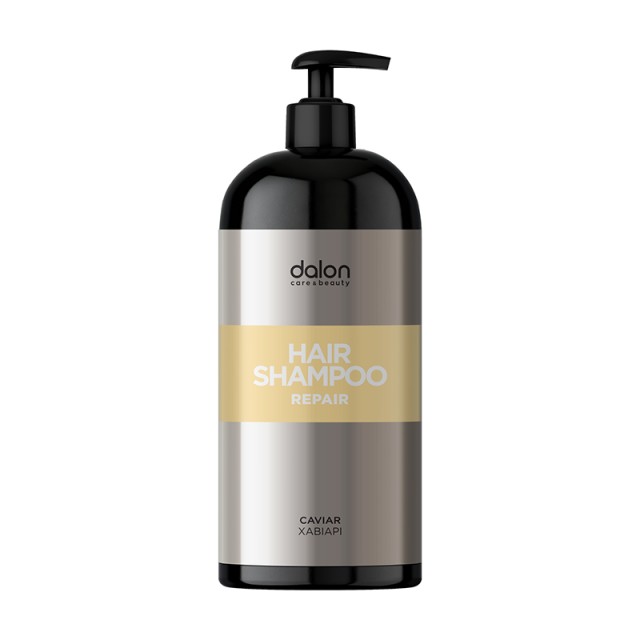 Dalon Repair Shampoo, Σαμπουάν Επανόρθωσης με Χαβιάρι για Ταλαιπωρημένα & Θαμπά Μαλλιά, 1000ml