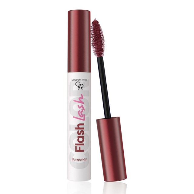 Golden Rose Flash Lash Colored Mascara No10 Burgundy