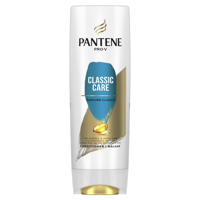 Pantene Pro-V Classic Care Conditioner, Μαλακτική Κρέμα Για Κανονικά Έως Μικτά Μαλλιά, 500ml