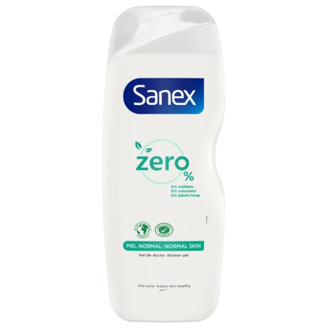 Sanex Zero % Normal Skin, Αφρόλουτρο, 600ml