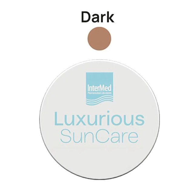 Intermed Luxurious SunCare Silk Cover BB Compact SPF50+ 04 Dark, BB Πούδρα Υψηλής Αντηλιακής Προστασίας σε Compact Mορφή, 12g