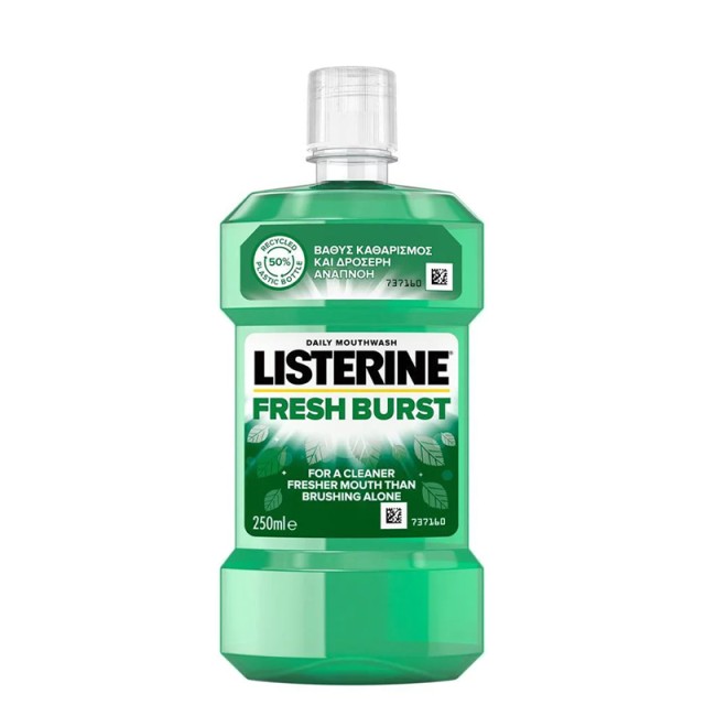 Listerine Fresh Burst, Στοματικό Διάλυμα 250ml