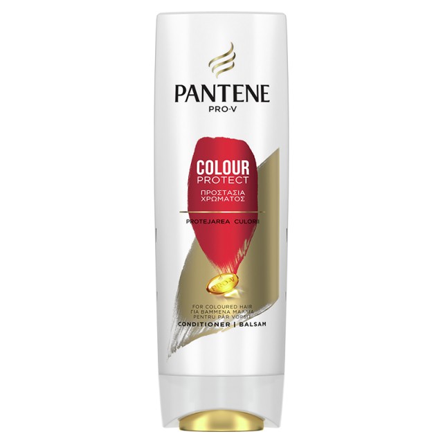 Pantene Pro-V Colour Protect Conditioner, Μαλακτική Κρέμα Προστασία Χρώματος για Βαμμένα Μαλλιά, 270ml