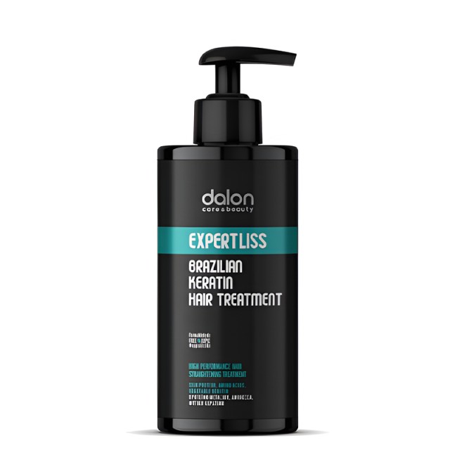Dalon Expertliss Brazilian Keratin Hair Treatment, Ισιωτική Θεραπεία Κερατίνης, 300ml