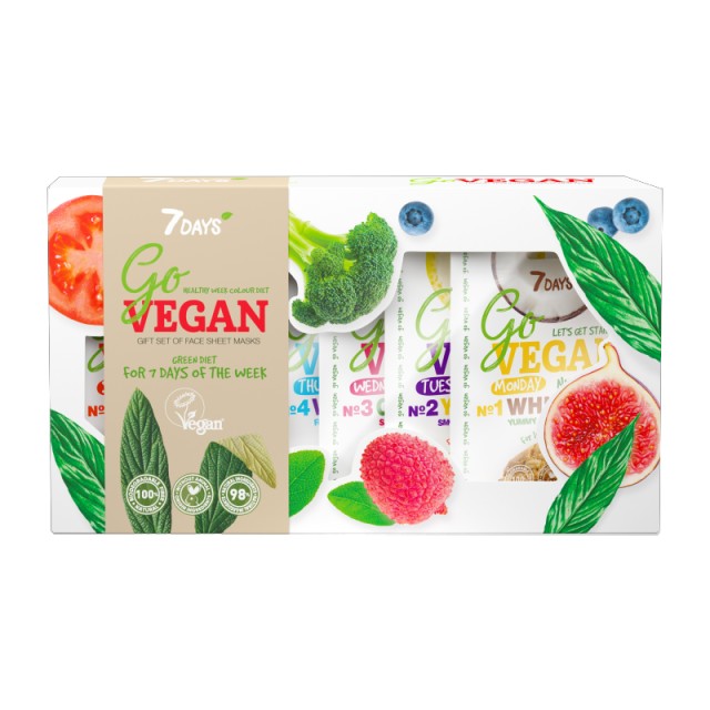 7DAYS Go Vegan Gift set Healthy Week Combo, 7τεμ.