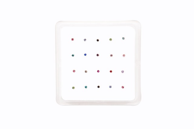 Ro Accessories Σκουλαρίκι μύτης Silver 925 multiclip χρώμα 1.5 mm