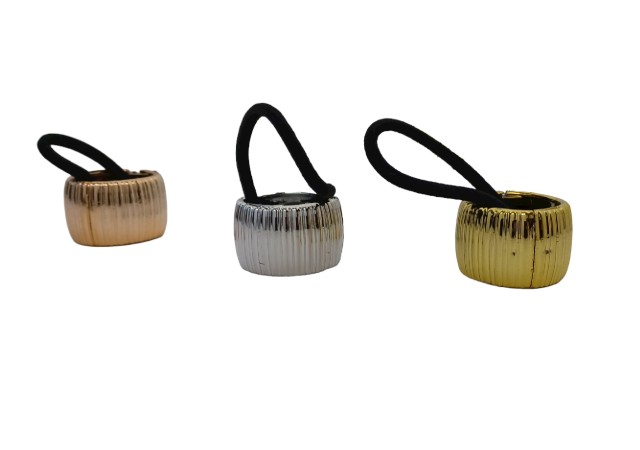 Ro Accessories Ρολάκι Μαλλίων Χρυσό & Ασημί